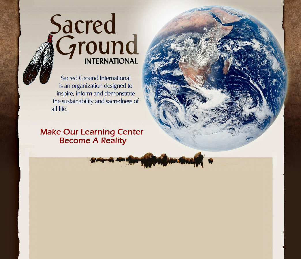 Sacred Ground International Home